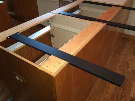 installing countertop support brackets